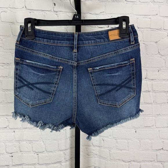 Aeropostale High Waisted Shorty Shorts Size 6 - Picture 4 of 5